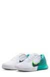 Nike Air Zoom Vapor Pro 2 Tennis Shoe In White/ Midnight Navy/ Green