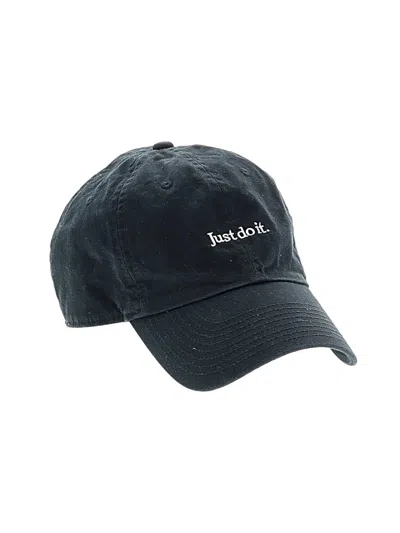 Pre-owned Nike Baseball Cap In Black