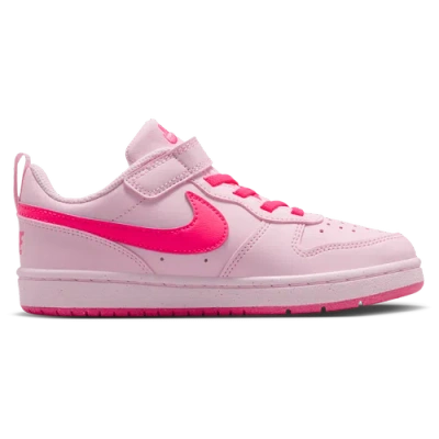 Nike Kids' Boys  Court Borough Low Recraft In Pink Foam/hyper Pink/white
