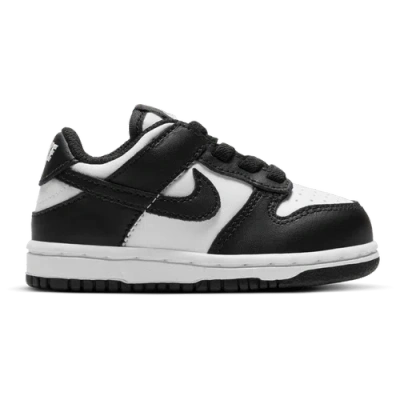 Nike Kids' Boys  Dunk Low In Black/white/white