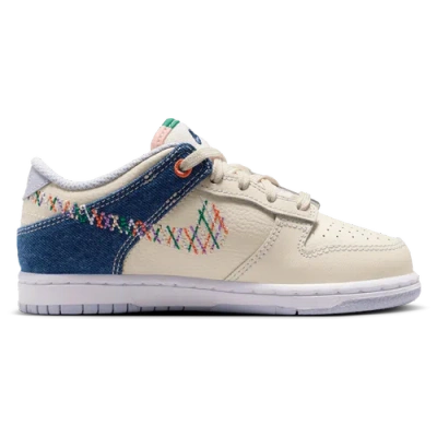 Nike Kids' Boys  Dunk Low In Soft Pearl/multicolor