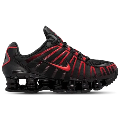 Nike Kids' Boys  Shox Tl In Black/light Crimson/black