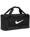 Nike Brasilia Medium Duffel X In Black/white/black