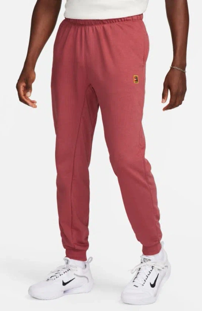 Nike Court Heritage French Terry Joggers In Cedar