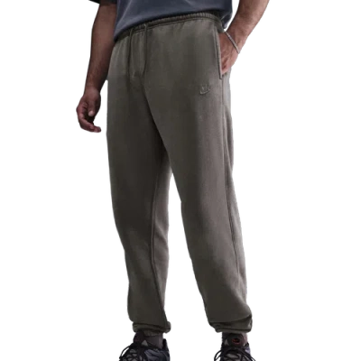Nike Cwash Club Basketball Cuff Pants In Cave Stone