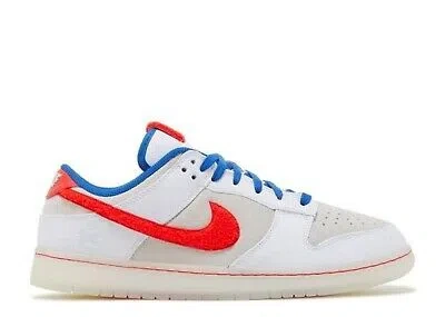 Pre-owned Nike Dunk Low Retro Prm Year Of The Rabbit White Rabbit (2023) In White/red/blue