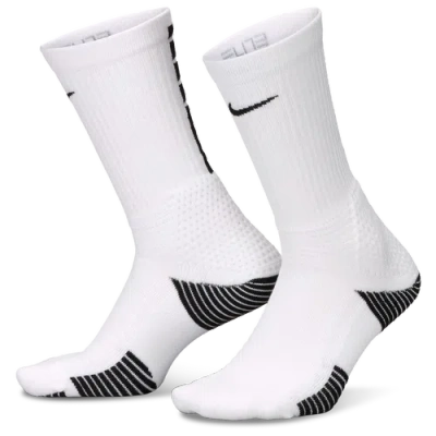Nike Elite 2.0 Cushion Crew 1 Pair In White/black