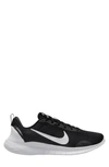 Nike Flex Experience Run 12 Road Running Shoe In Black/white/dark Smoke Grey