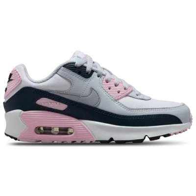 Nike Kids' Girls  Air Max 90 In Grey/pink