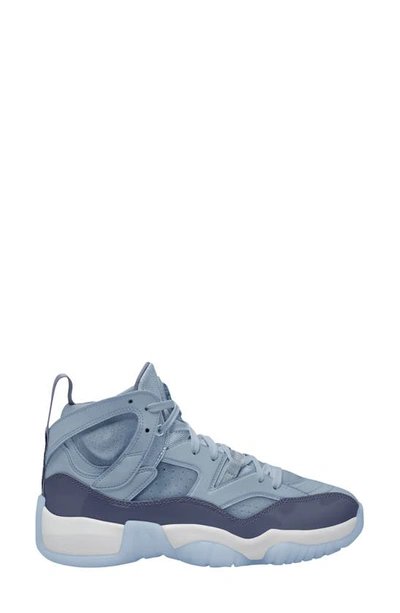 Nike Jumpman Two Trey Basketball Sneaker In Blue Grey/ Blue/ Ice Blue