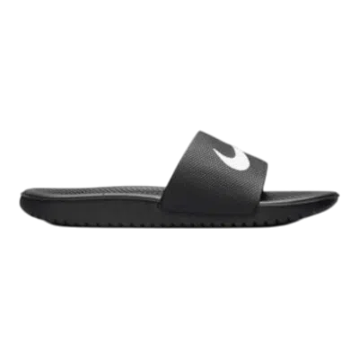 Nike Kids' Kawa Slide In Black / White Youth (gs)