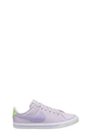 Nike Kids' Court Legacy Sneaker In Grape/ Lilac Bloom/ White