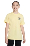 Nike Kids' Sportswear Graphic T-shirt In Soft Yellow