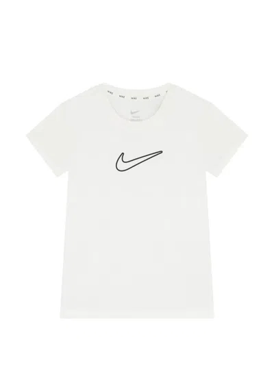 Nike Kids' Logo T-shirt In White