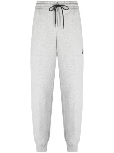 Nike Logo-print Track Pants In Grey