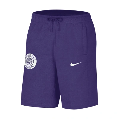 Nike Lsu  Men's College Shorts In Purple