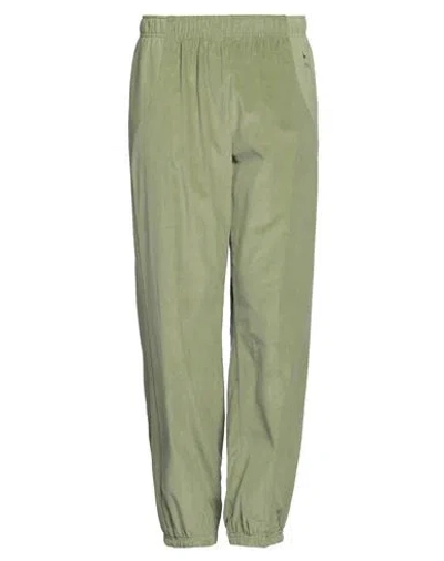 Nike Man Pants Light Green Size L Cotton, Polyester