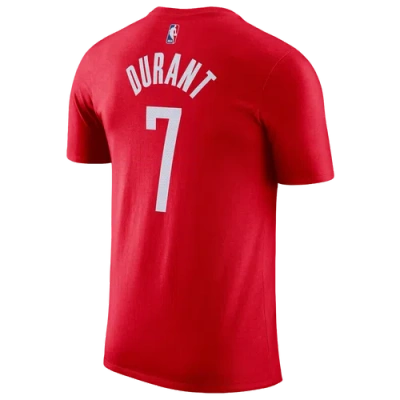 Nike Mens Kevin Durant  Rockets Kevin Durant Short Sleeve T-shirt In Red