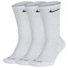 Nike Mens  3 Pack Dri-fit Plus Crew Socks In Black/white