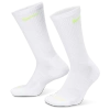 Nike Mens  3 Pack Dri-fit Plus Crew Socks In Volt/white