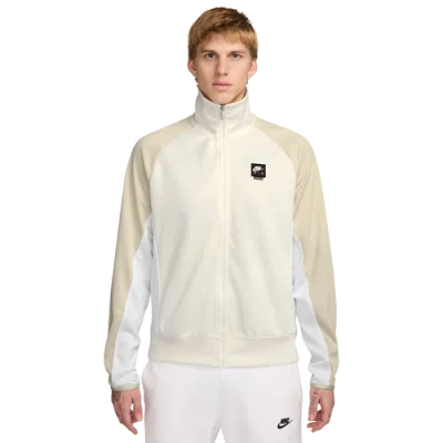 Nike Mens  Air Pack Full Zip Jacket In Sail/black