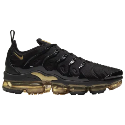 Nike Mens  Air Vapormax Plus In Metallic Gold/black