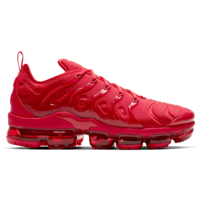 Nike Mens  Air Vapormax Plus In Red/university Red/university Red