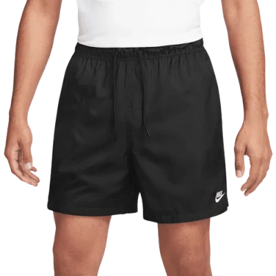 Nike Mens  Club Flow Shorts In Black/white