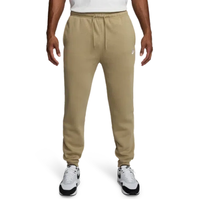 Nike Mens  Club Joggers In Parachute Beige/white