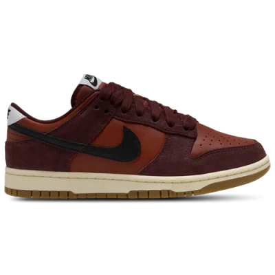 Nike Mens  Dunk Low Retro Se Essentials Plus 2 In Black/burgundy/mars Stone