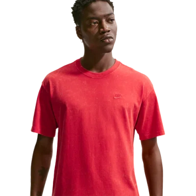 Nike Mens  Nsw Ss Max 90 Tee Cwash In University Red/university Red