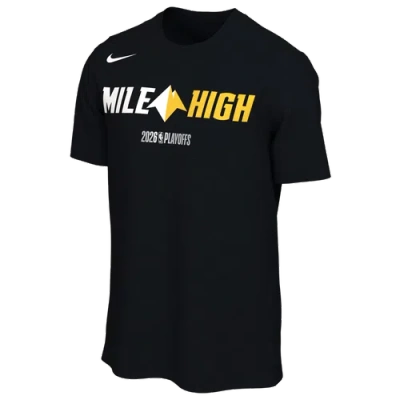 Nike Mens  Playoff Mantra26 Western Conference T-shirt In Black