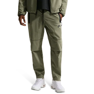 Nike Mens  Tech Woven Pants Oh In Silver Sage/black