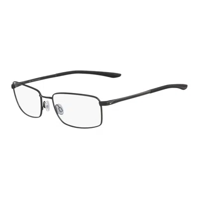 Nike Mini Clear Demo Lenses Eyeglasses For Men In Black