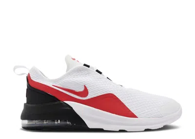 Nike Air Max Motion 2 Gs 'white University Red' In Animal Print