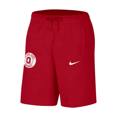 Nike Ohio State  Men's College Shorts In Red