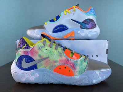 Pre-owned Nike Pg 6 “what The” Basketball Shoes Men's Size 12 Dr8959-700 In Multicolor
