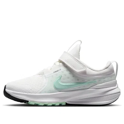 Nike (ps)  Star Runner 5 'summit White Black Barely Green Arctic Green' In Gray