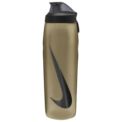 Nike Refuel Bottle Locking Lid 32 oz In Gold/black