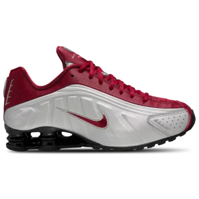 Nike Shox R4 In Team Crimson/metallic Silver/black