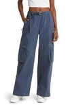 Nike Smith Summit Zip Off Cargo Pants In Thunder Blue/ Summit White