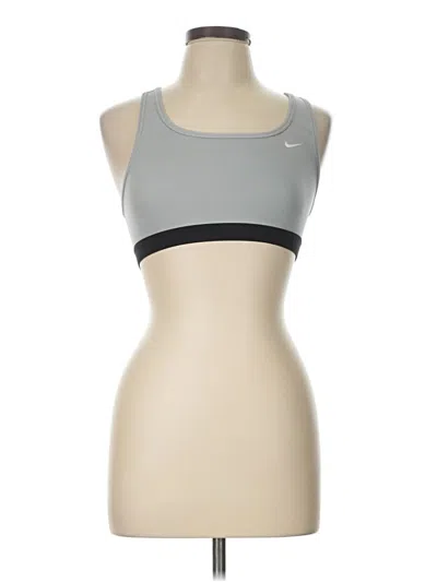 Pre-owned Nike Sports Bra In Gray