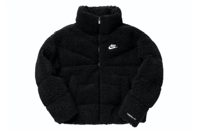 Pre-owned Nike Sportswear Women's Therma-fit City Jacket Black