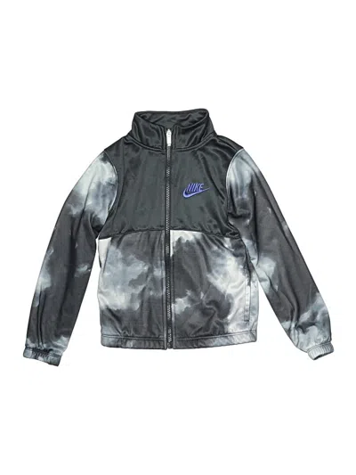 Pre-owned Nike Kids' Track Jacket In Gray