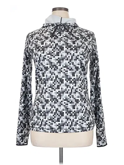 Pre-owned Nike Turtleneck Sweater In Silver