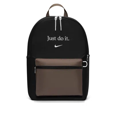 Nike Unisex Heritage 2.0 Color-block Backpack (23l) In Black
