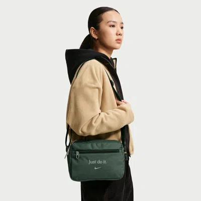 Nike Unisex Heritage Crossbody Bag (4l) In Green