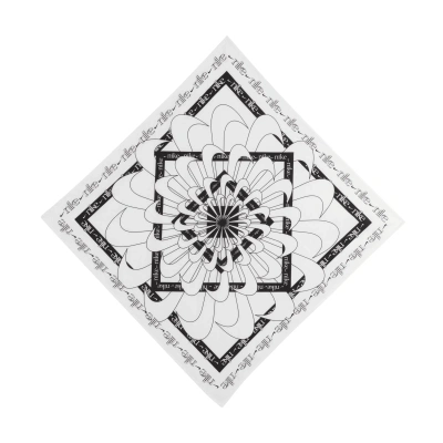 Nike Unisex Printed Bandana In White