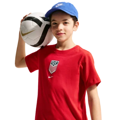 Nike Us Kids Short Sleeve T-shirt In Red/blue