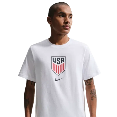Nike Us Short Sleeve T-shirt In White